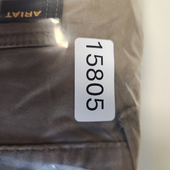 Ariat Shorts Men's 40 Khaki Tan M4 Rebar Relaxed Fit Cargo Casual Workwear 10" - Picture 12 of 12